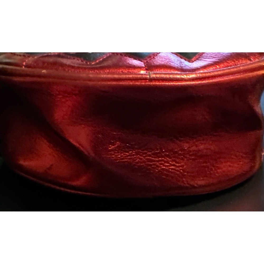 Pumpkin Kult Love Pain & Stitches Jack O Lantern Crossbody Purse Metallic Flaw - Picture 6 of 16